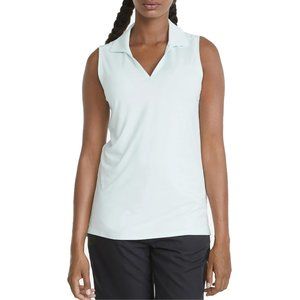 NWT PUMA Women's CLOUDSPUN Coast Sleeveless Golf Polo